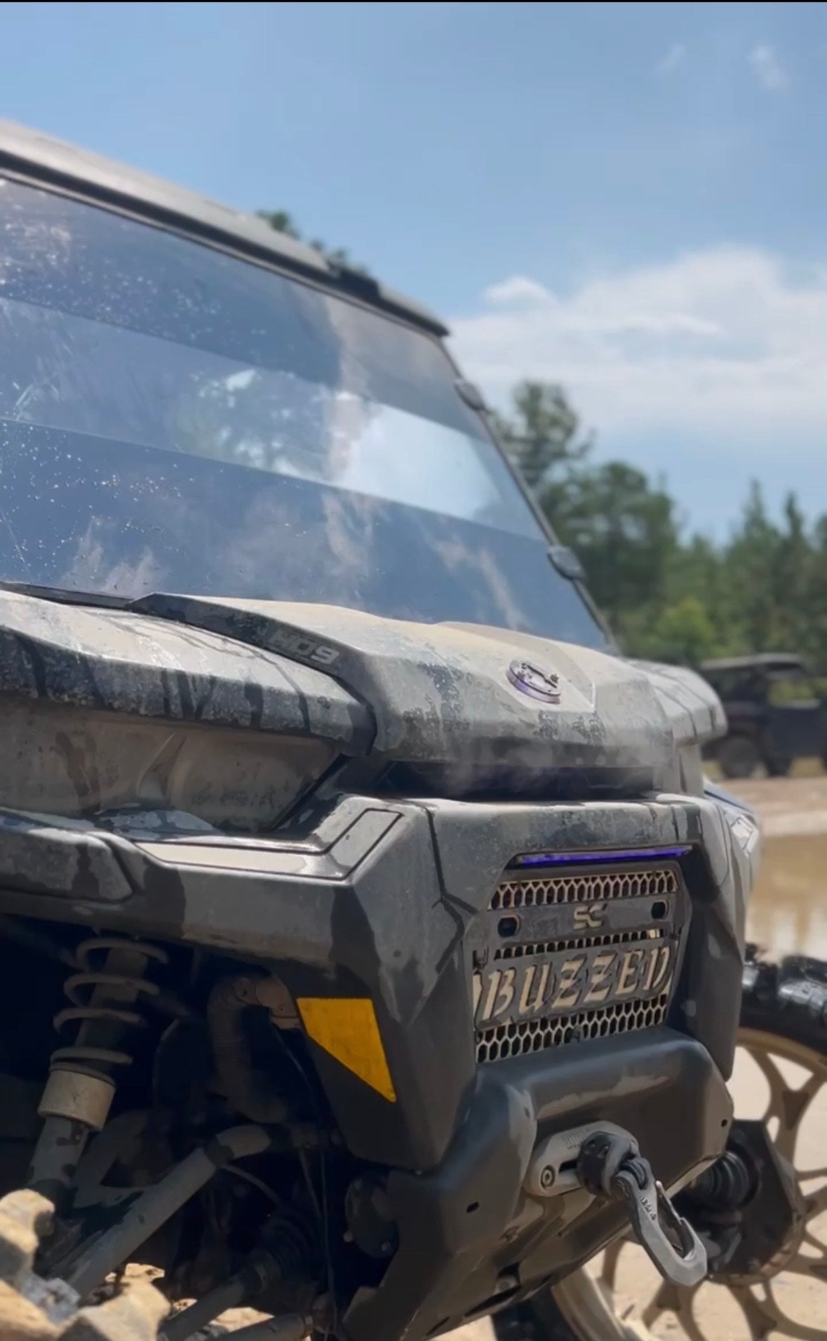 "Buzzed" Grille for Can-Am Defender