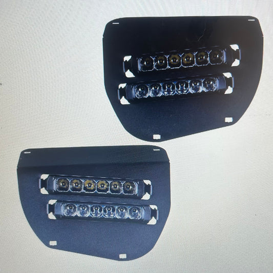 2014-2024 NBS Honda 8" double row LED headlights
